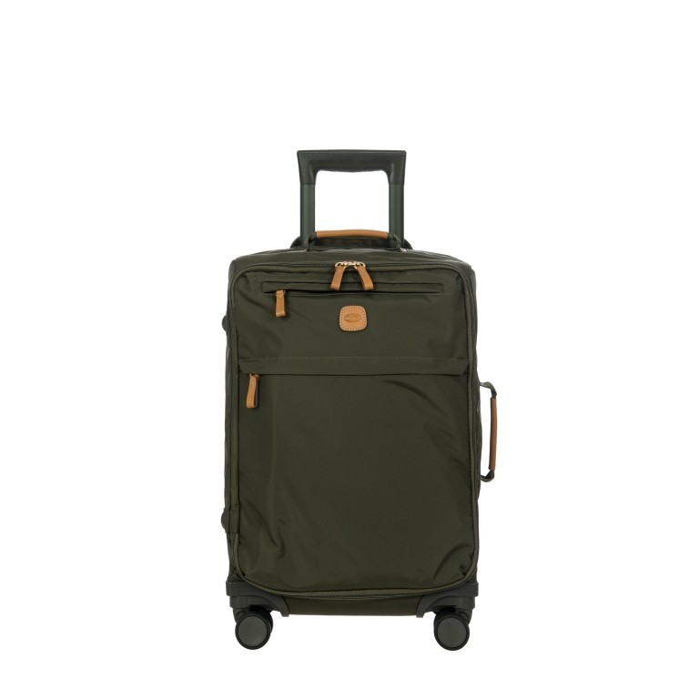 Koffer X-BAG & X-Travel 55 cm Olive, Farbe: grün/oliv, Marke: Brics, EAN: 8016623145631, Abmessungen in cm: 36x55x23, Bild 1 von 10