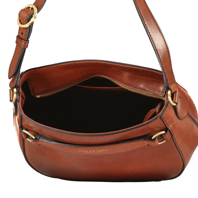 Umhängetasche Bettina Hobo Marrone, Farbe: cognac, Marke: The Bridge, EAN: 8033748519888, Abmessungen in cm: 30x26x13, Bild 5 von 5