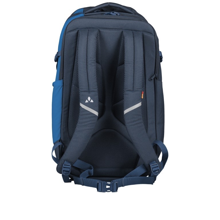 Rucksack Tecowork III mit Laptopfach 17 Zoll Marine, Farbe: blau/petrol, Marke: Vaude, EAN: 4052285713874, Abmessungen in cm: 36x55x20, Bild 4 von 10