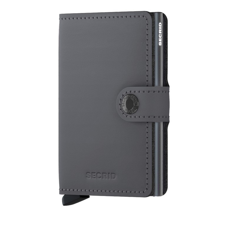 Geldbörse Miniwallet Original mit RFID-Schutz Grey, Farbe: grau, Marke: Secrid, EAN: 8718215289562, Abmessungen in cm: 6.8x10.2x2.1, Bild 1 von 5