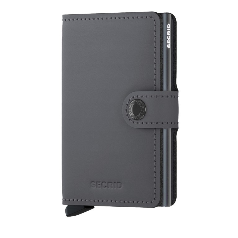 Geldbörse Miniwallet Original Grey, Farbe: grau, Marke: Secrid, EAN: 8718215289562, Abmessungen in cm: 6.8x10.2x2.1, Bild 1 von 5