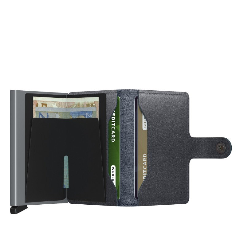 Geldbörse Miniwallet Original Grey, Farbe: grau, Marke: Secrid, EAN: 8718215289562, Abmessungen in cm: 6.8x10.2x2.1, Bild 3 von 5