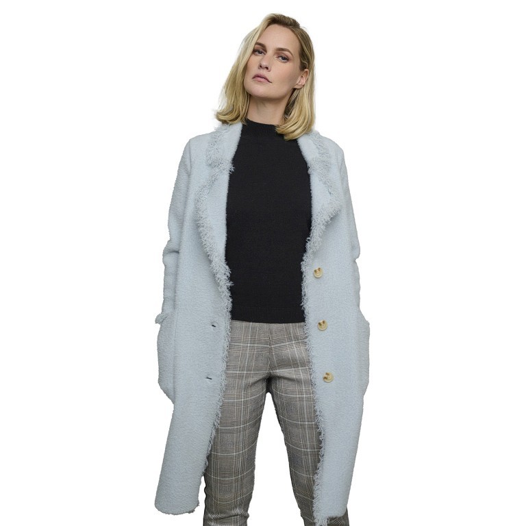 Strickmantel Catena Größe XL Bluewash, Farbe: blau/petrol, Marke: Rino & Pelle, EAN: 8720529142150, Bild 2 von 4