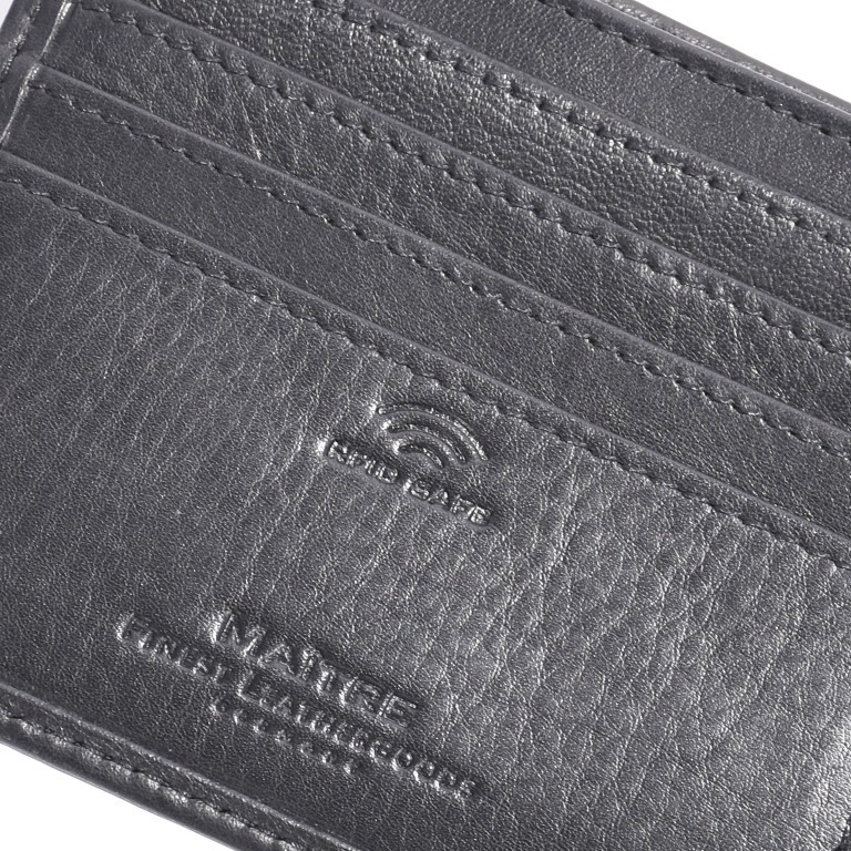 Geldbörse Grumbach Bertram mit RFID-Schutz Schwarz, Farbe: schwarz, Marke: Maitre, EAN: 4048835043928, Abmessungen in cm: 11x8.5x2, Bild 4 von 5