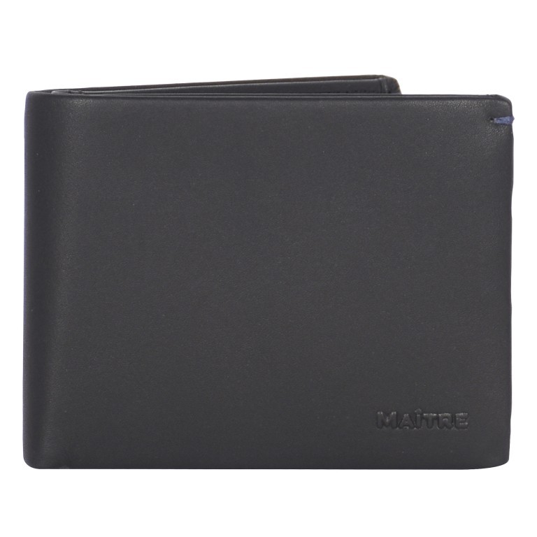 Geldbörse Herrstein Gertram mit RFID-Schutz Schwarz, Farbe: schwarz, Marke: Maitre, EAN: 4048835043942, Abmessungen in cm: 11x8.5x2.5, Bild 1 von 5