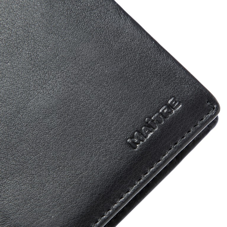 Geldbörse Hundsbach Wolfram mit RFID-Schutz Schwarz, Farbe: schwarz, Marke: Maitre, EAN: 4048835043935, Abmessungen in cm: 11.2x8.2x2, Bild 6 von 6
