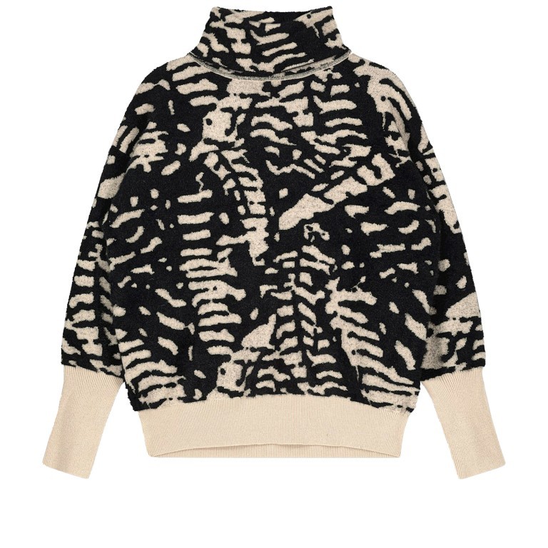 Pullover Naura Boxy Turtle Neck Sweater Größe M Latte Mix, Farbe: beige, Marke: Rino & Pelle, EAN: 8720529142730, Bild 1 von 1
