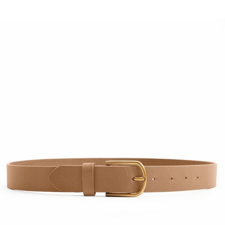 Gürtel Bria Silky Leather Belt Bundweite 95 CM Caramel, Farbe: cognac, Marke: Les Visionnaires, EAN: 4260711675805, Bild 1 von 3