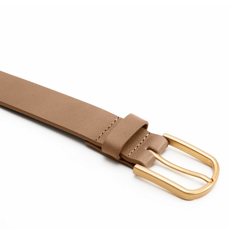 Gürtel Bria Silky Leather Belt Bundweite 95 CM Caramel, Farbe: cognac, Marke: Les Visionnaires, EAN: 4260711675805, Bild 3 von 3