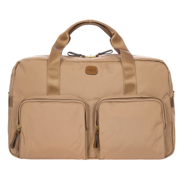 Reisetasche X-BAG & X-Travel Cappuccino, Farbe: braun, Marke: Brics, EAN: 8016623897349, Abmessungen in cm: 46x24x22, Bild 1 von 8