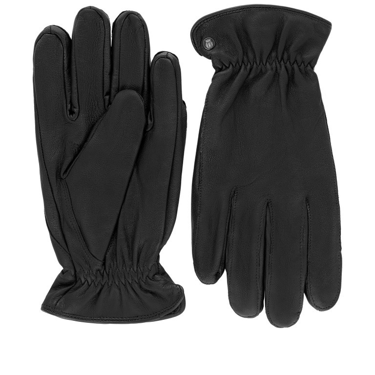 Handschuhe Detroit Herren Leder Casual Größe 10 Black, Farbe: schwarz, Marke: Roeckl, EAN: 4053071075022, Bild 1 von 1