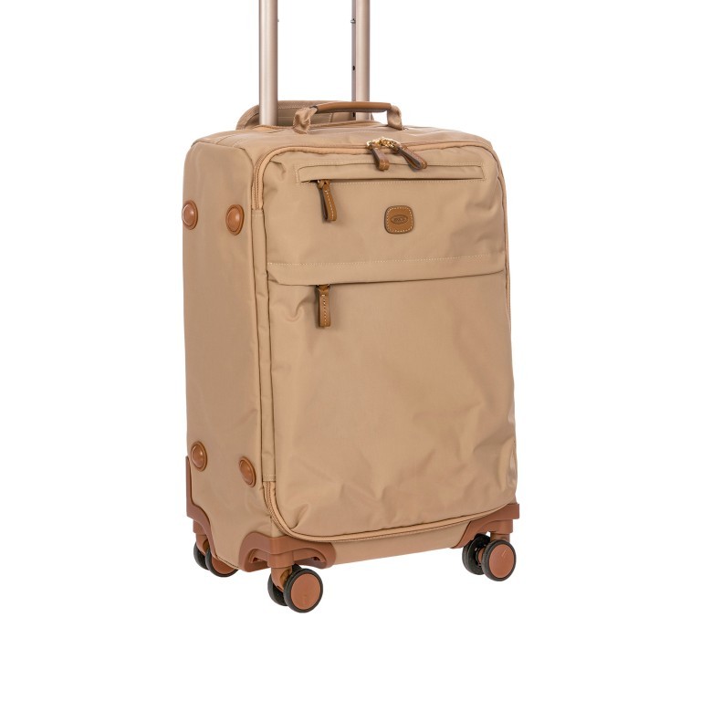 Koffer X-BAG & X-Travel 55 cm Cappuccino, Farbe: braun, Marke: Brics, EAN: 8016623897493, Abmessungen in cm: 36x55x23, Bild 4 von 10
