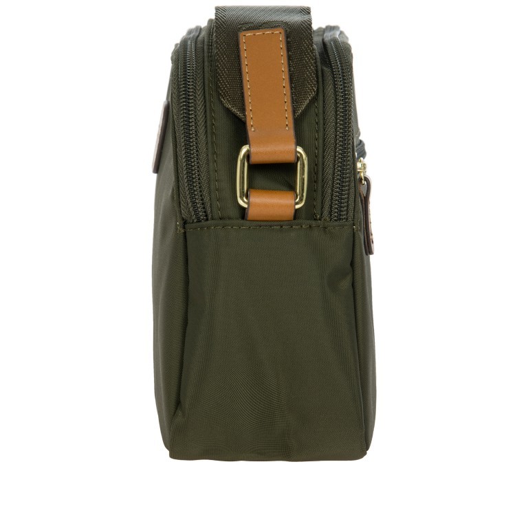 Umhängetasche X-BAG & X-Travel Olive, Farbe: grün/oliv, Marke: Brics, EAN: 8016623901336, Abmessungen in cm: 20x15x8, Bild 3 von 7