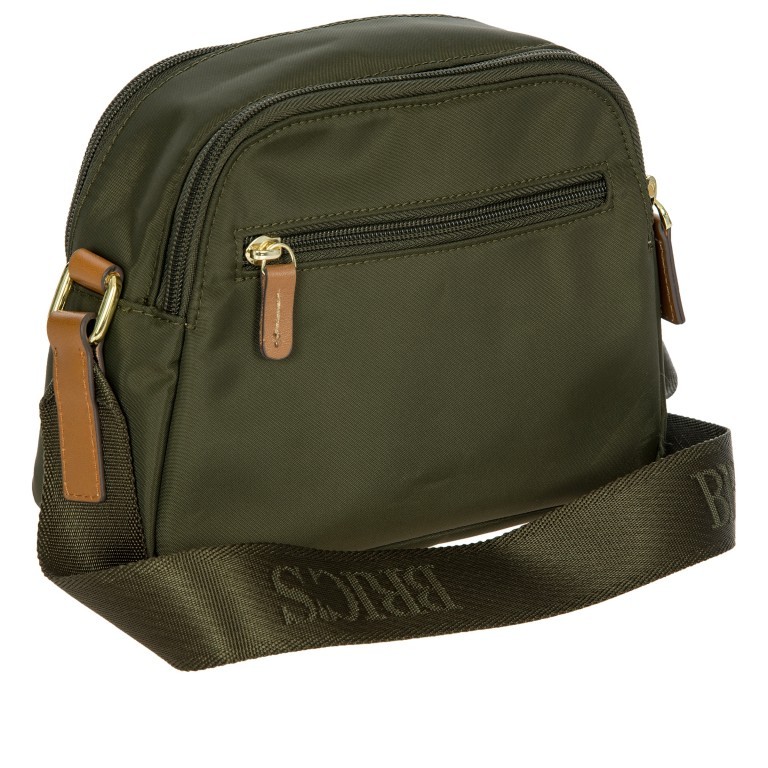 Umhängetasche X-BAG & X-Travel Olive, Farbe: grün/oliv, Marke: Brics, EAN: 8016623901336, Abmessungen in cm: 20x15x8, Bild 4 von 7