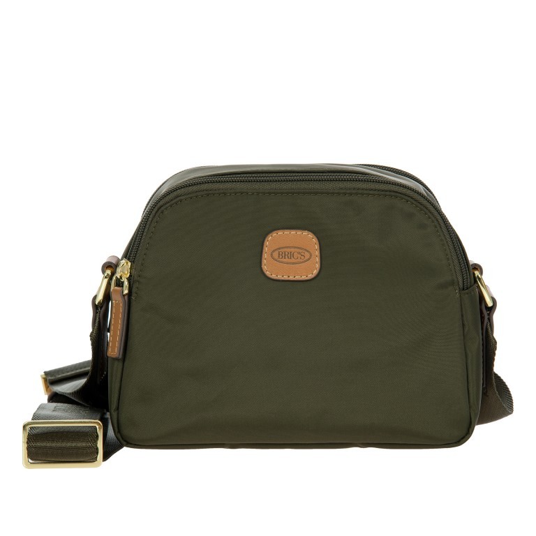 Umhängetasche X-BAG & X-Travel Olive, Farbe: grün/oliv, Marke: Brics, EAN: 8016623901336, Abmessungen in cm: 20x15x8, Bild 1 von 7