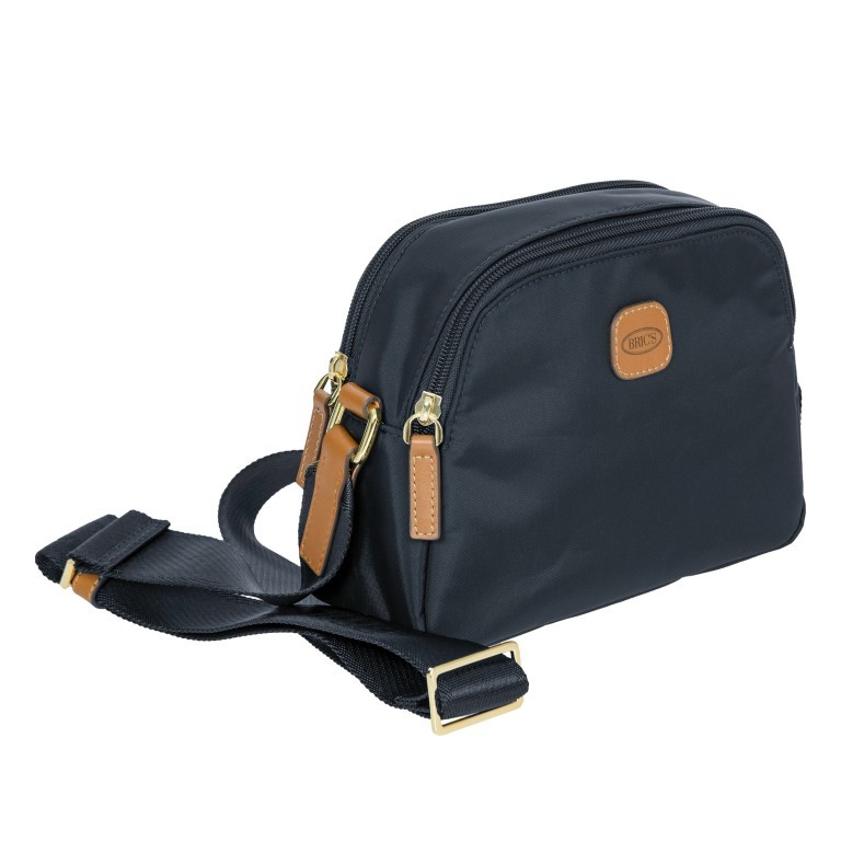 Umhängetasche X-BAG & X-Travel Ocean Blue, Farbe: blau/petrol, Marke: Brics, EAN: 8016623899084, Abmessungen in cm: 20x15x8, Bild 2 von 7
