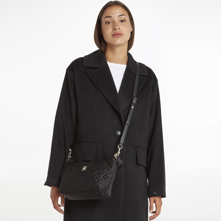 Umhängetasche My Tommy Shoulder Bag Black, Farbe: schwarz, Marke: Tommy Hilfiger, EAN: 8720641960311, Abmessungen in cm: 22x18x10, Bild 3 von 5