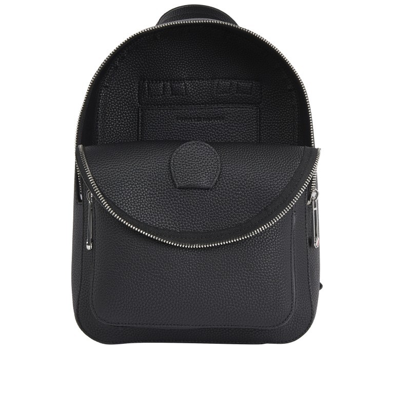 Rucksack Element Backpack Black, Farbe: schwarz, Marke: Tommy Hilfiger, EAN: 8720641960939, Abmessungen in cm: 22x32x16, Bild 4 von 5