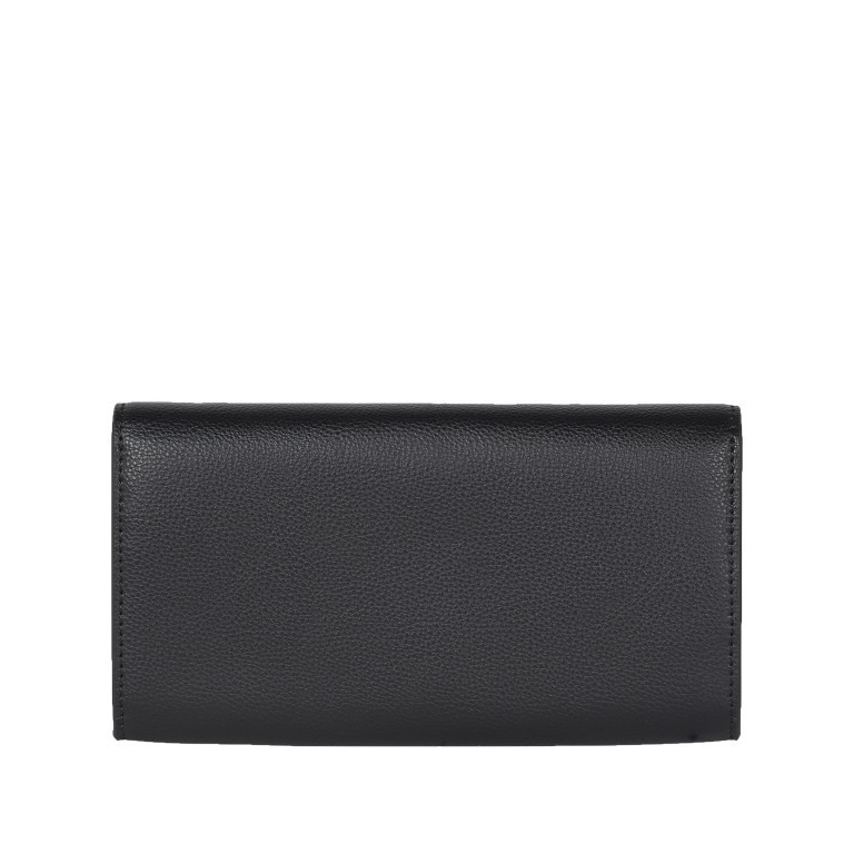 Geldbörse Tommy Life Large Wallet Black, Farbe: schwarz, Marke: Tommy Hilfiger, EAN: 8720641961509, Abmessungen in cm: 19x10x3.5, Bild 2 von 4