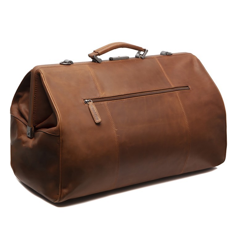 Reisetasche Corfu mit Laptopfach 15 Zoll Cognac, Farbe: cognac, Marke: The Chesterfield Brand, EAN: 8719241088754, Abmessungen in cm: 52x31x26, Bild 2 von 7