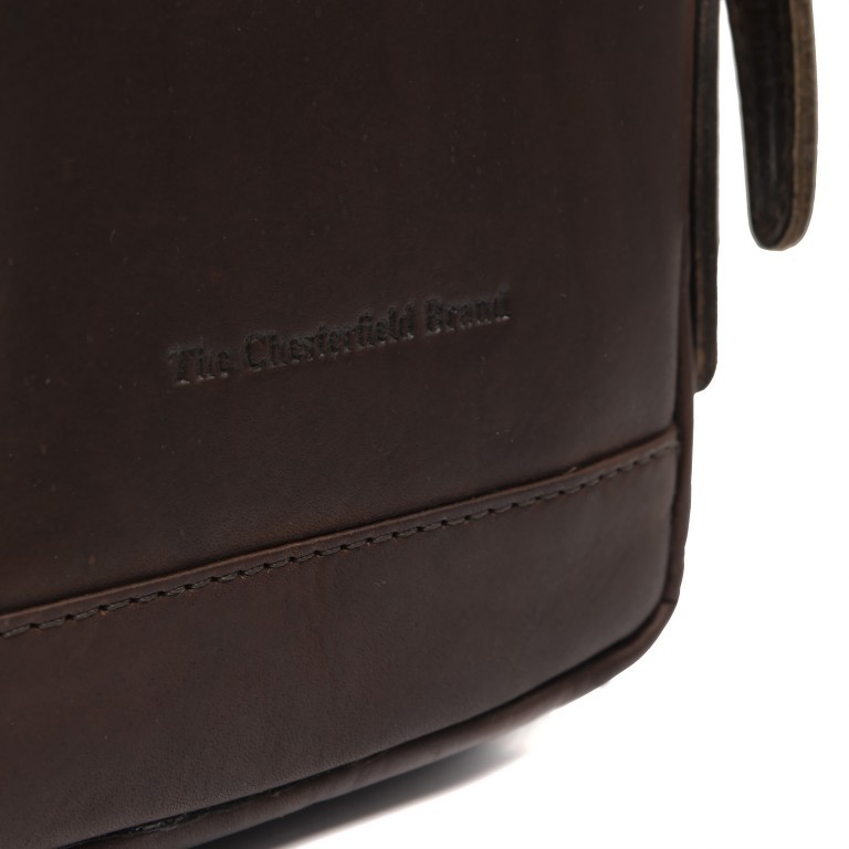 Umhängetasche Riga Brown, Farbe: braun, Marke: The Chesterfield Brand, EAN: 8719241073903, Abmessungen in cm: 13x24x6, Bild 7 von 7