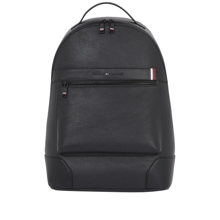 Rucksack Central Backpack mit separatem Laptopfach 15 Zoll Black, Farbe: schwarz, Marke: Tommy Hilfiger, EAN: 8720641982795, Abmessungen in cm: 30.5x43.5x15.5, Bild 1 von 5