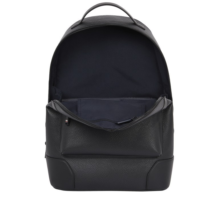 Rucksack Central Backpack mit separatem Laptopfach 15 Zoll Black, Farbe: schwarz, Marke: Tommy Hilfiger, EAN: 8720641982795, Abmessungen in cm: 30.5x43.5x15.5, Bild 4 von 5