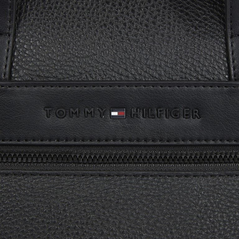 Aktentasche Central Computer Bag Black, Farbe: schwarz, Marke: Tommy Hilfiger, EAN: 8720641960724, Abmessungen in cm: 41x28x6, Bild 5 von 5