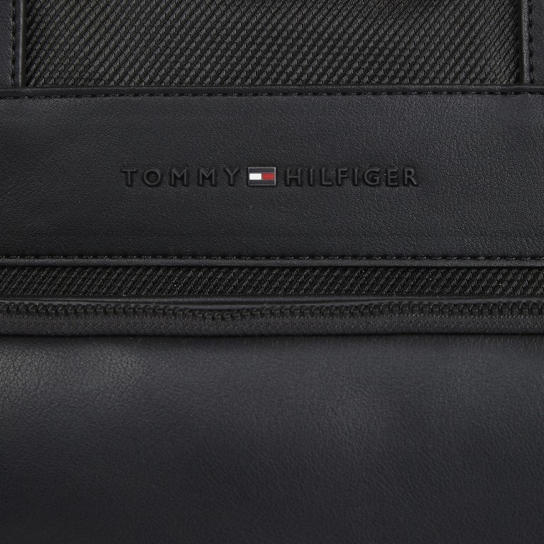 Aktentasche Computer Bag mit Laptopfach 15 Zoll Black, Farbe: schwarz, Marke: Tommy Hilfiger, EAN: 8720641981392, Abmessungen in cm: 39x28x8, Bild 5 von 5