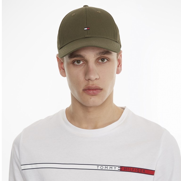 Cap Essential Flag Cap Army Green, Farbe: grün/oliv, Marke: Tommy Hilfiger, EAN: 8720641979955, Bild 3 von 3