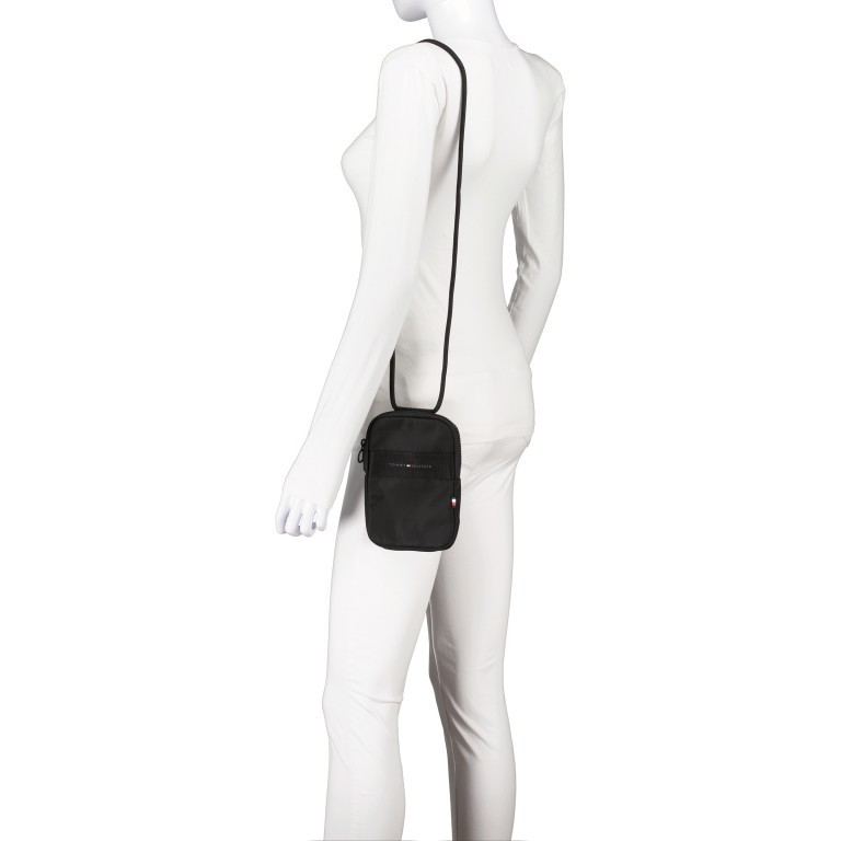 Handytasche Horizon Phone Couch mit RFID-Schutz Black, Farbe: schwarz, Marke: Tommy Hilfiger, EAN: 8720641959704, Abmessungen in cm: 12.5x18x2, Bild 3 von 5