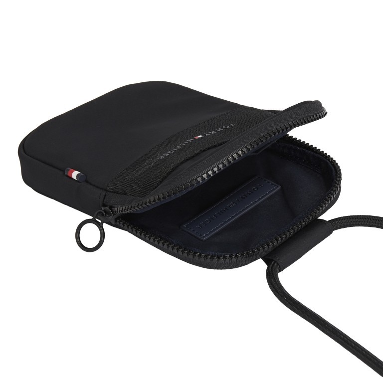 Handytasche Horizon Phone Couch mit RFID-Schutz Black, Farbe: schwarz, Marke: Tommy Hilfiger, EAN: 8720641959704, Abmessungen in cm: 12.5x18x2, Bild 5 von 5