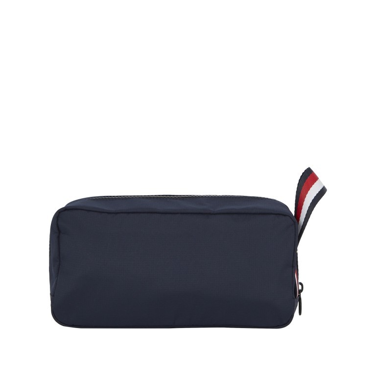 Kulturbeutel Horizon Washbag Space Blue, Farbe: blau/petrol, Marke: Tommy Hilfiger, EAN: 8720641958967, Abmessungen in cm: 25x13x10, Bild 2 von 3