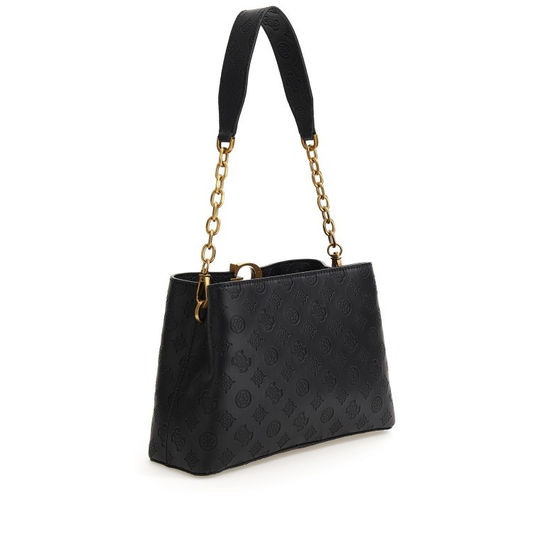 Tasche g vibes Black Logo, Farbe: schwarz, Marke: Guess, EAN: 0190231634119, Abmessungen in cm: 28x19x10, Bild 2 von 5