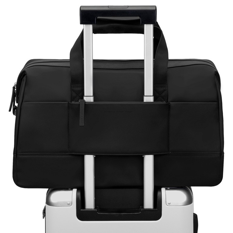 Reisetasche Storen All Black, Farbe: schwarz, Marke: Kapten & Son, EAN: 4251145217549, Abmessungen in cm: 48x28x24, Bild 4 von 10