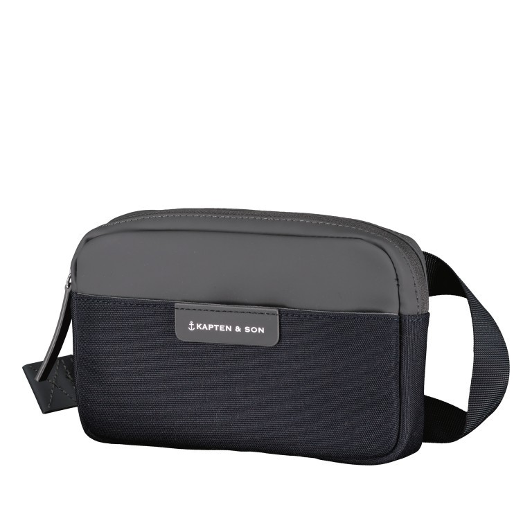 Gürteltasche Bergen Crossbody Midnight Blue, Farbe: blau/petrol, Marke: Kapten & Son, EAN: 4251145217365, Abmessungen in cm: 22x13x5, Bild 2 von 8