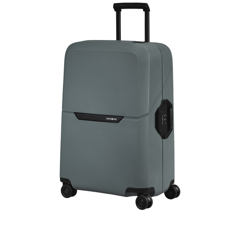 Koffer Magnum Eco Spinner 69 Petrol Grey, Farbe: blau/petrol, Marke: Samsonite, Abmessungen in cm: 48x69x30, Bild 2 von 12