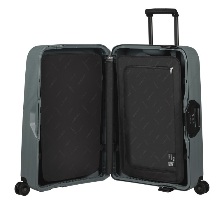 Koffer Magnum Eco Spinner 69 Petrol Grey, Farbe: blau/petrol, Marke: Samsonite, Abmessungen in cm: 48x69x30, Bild 6 von 12