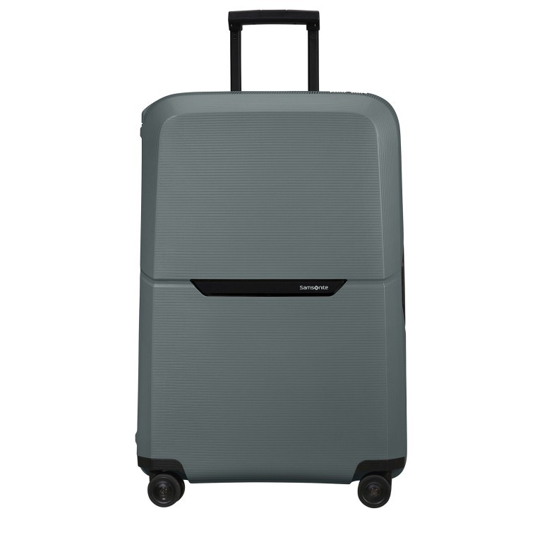 Koffer Magnum Eco Spinner 75 Petrol Grey, Farbe: blau/petrol, Marke: Samsonite, EAN: 5400520184313, Abmessungen in cm: 51x75x32, Bild 1 von 12