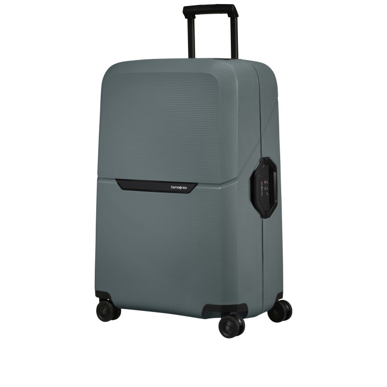 Koffer Magnum Eco Spinner 75 Petrol Grey, Farbe: blau/petrol, Marke: Samsonite, EAN: 5400520184313, Abmessungen in cm: 51x75x32, Bild 2 von 12