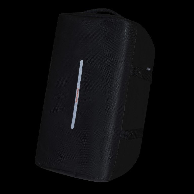 Reisetasche Ecodiver Duffle M auch als Rucksack nutzbar Black, Farbe: schwarz, Marke: Samsonite, EAN: 5400520140951, Abmessungen in cm: 63x29x35, Bild 14 von 14