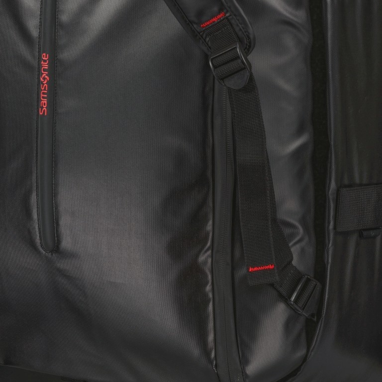 Reisetasche Ecodiver Duffle M auch als Rucksack nutzbar Black, Farbe: schwarz, Marke: Samsonite, EAN: 5400520140951, Abmessungen in cm: 63x29x35, Bild 11 von 14