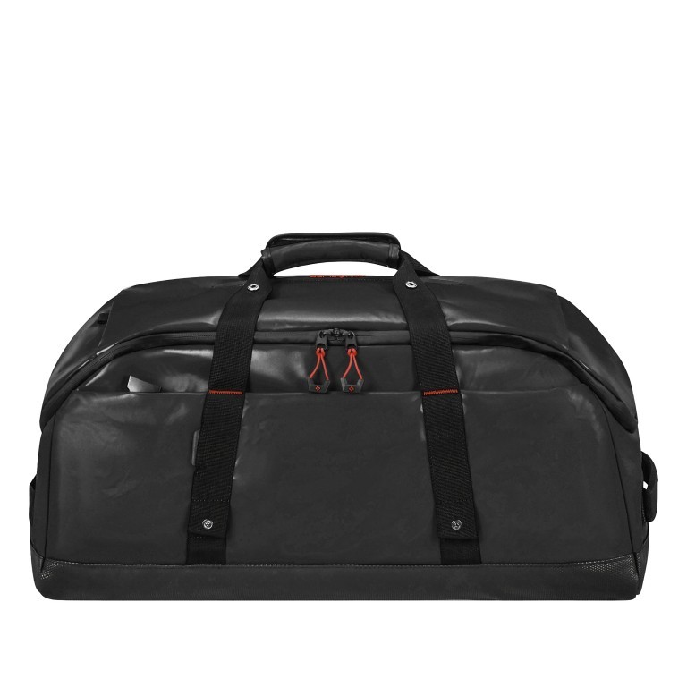 Reisetasche Ecodiver Duffle M auch als Rucksack nutzbar Black, Farbe: schwarz, Marke: Samsonite, EAN: 5400520140951, Abmessungen in cm: 63x29x35, Bild 1 von 14