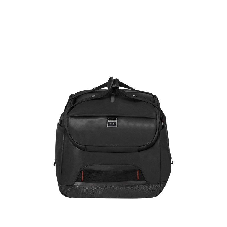 Reisetasche Ecodiver Duffle M auch als Rucksack nutzbar Black, Farbe: schwarz, Marke: Samsonite, EAN: 5400520140951, Abmessungen in cm: 63x29x35, Bild 5 von 14