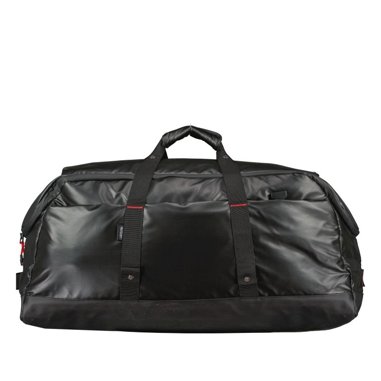 Reisetasche Ecodiver Duffle L auch als Rucksack nutzbar Black, Farbe: schwarz, Marke: Samsonite, EAN: 5400520140982, Abmessungen in cm: 69x36x37, Bild 2 von 9