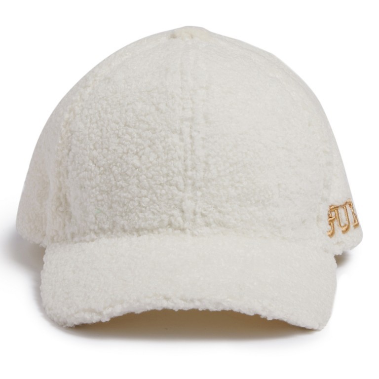 Schildmütze Cap für Damen aus Kunstpelz Beige, Farbe: beige, Marke: Guess, EAN: 7619342125710, Bild 1 von 2