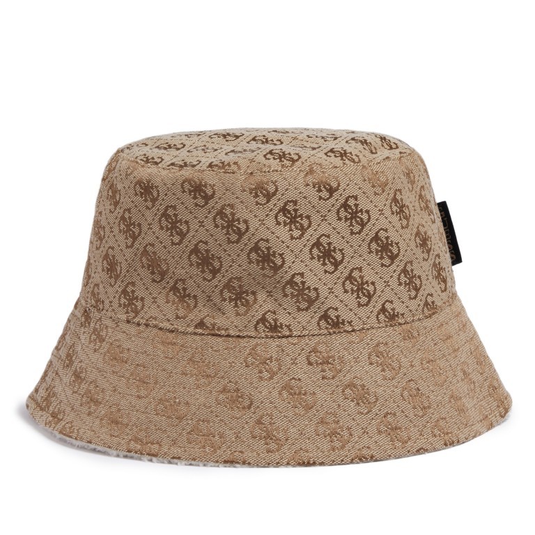 Hut Logo für Damen Größe M Latte, Farbe: beige, Marke: Guess, EAN: 7619342209526, Bild 1 von 3