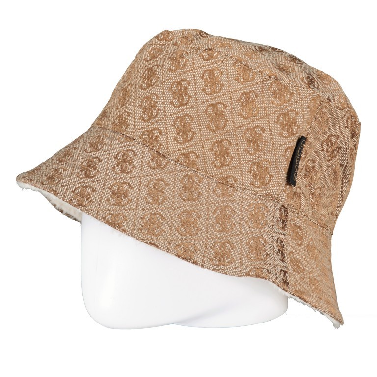Hut Logo für Damen Größe M Latte, Farbe: beige, Marke: Guess, EAN: 7619342209526, Bild 3 von 3
