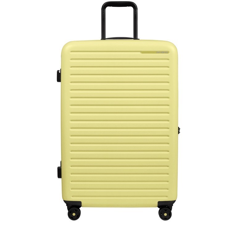 Koffer Stackd Spinner 75 Pastel Yellow, Farbe: gelb, Marke: Samsonite, EAN: 5400520162199, Abmessungen in cm: 50x75x30, Bild 1 von 8
