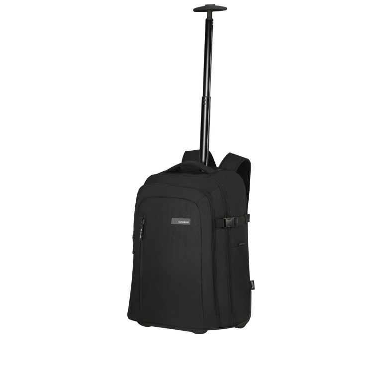 Rucksack / Koffer Roader Laptop Backpack Wheels mit Laptopfach 17.3 Zoll Deep Black, Farbe: schwarz, Marke: Samsonite, EAN: 5400520163943, Abmessungen in cm: 39x55x22, Bild 7 von 7